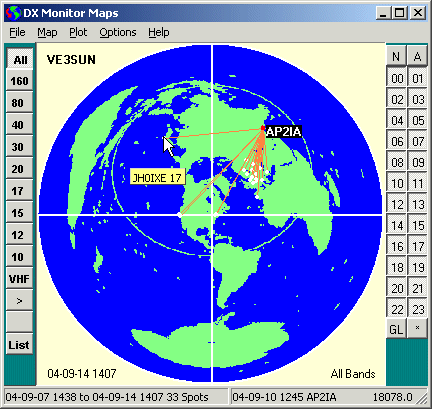 Azimuthal Map